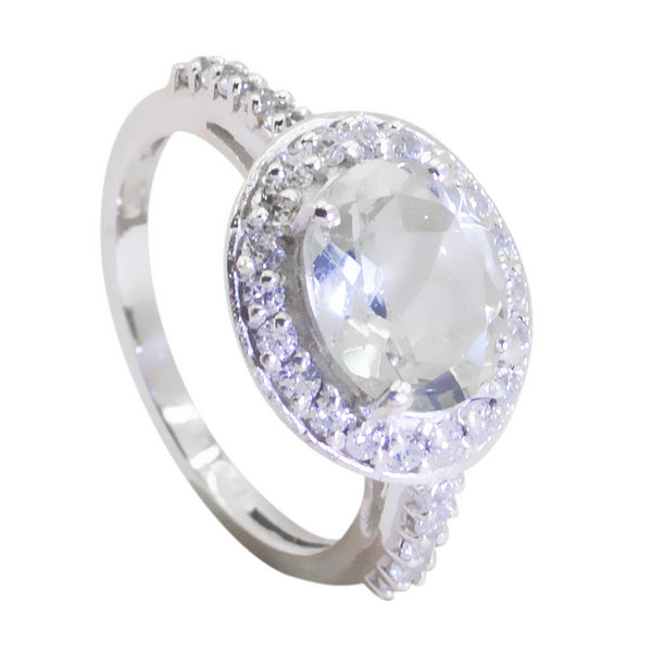 Green Amethyst Halo Japanese 925 Silver Green Gemstones Whisper thin Sophisticated Ring Jewelry