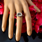 Green Amethyst Halo Egyptian Sterling Silver Green Gemstones Featherlight Graceful Ring Jewellery