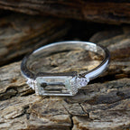 Green Amethyst Halo Korean 92.5 Silver Green Gems Delicate Fairytale Ring Jewelry