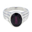 Garnet Solitaire Egyptian Silver Red Gemstone Eye catching propsel Ring Jewelry