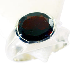 Garnet Solitaire Turkish 925 Silver Red Gemstones Delicate Fairytale Ring Jewelry