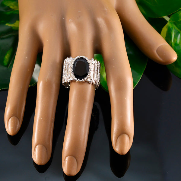 Garnet Solitaire African 925 Silver Red Gemstones Edgy Armor Band Jewellery