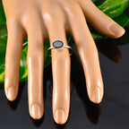 Garnet Solitaire American Sterling Silver Red Gems Dainty Trendy Ring Jewelry