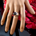 Garnet Solitaire African 925 Sterling Silver Red Gemstone Versatile Sophisticated Ring Jewellery