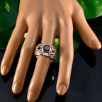 Garnet Solitaire Mexican 92.5 Silver Red Gemstones Versatile Filigree Ring Jewellery