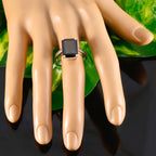 Garnet Solitaire African Sterling Silver Red Gems Minimal Romantic Ring Jewellery