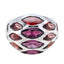 Garnet multiple Spanish Silver Red Gemstones Statement Armor Ring Jewellery