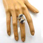 Garnet Trilogy German Sterling Silver Red Gemstone Essential  Contemporary Ring Jewelry