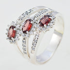 Amethyst Trilogy German 925 Silver Purple Gems Essential  Contemporary Ring Jewellery