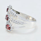 Amethyst Trilogy German 925 Silver Purple Gems Essential  Contemporary Ring Jewellery