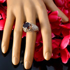 Garnet Halo French 92.5 Silver Red Gems Edgy Contemporary Ring Jewellery