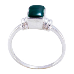 Green Onyx Solitaire Japanese 92.5 Silver Green Gemstone Dainty Artisan Ring Jewellery