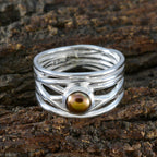 Grey Pearl Solitaire Spanish Sterling Silver Gray Gemstone Eye catching Rope Wire Band Jewellery