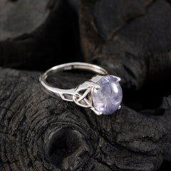 Iolite Solitaire Turkish 925 Silver Blue Gemstones Whisper thin Claddagh Ring Jewellery