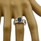 Iolite Solitaire Moroccan Sterling Silver Blue Gemstones Classic Heart Ring Jewelry