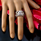 Iolite multiple Egyptian Sterling Silver Blue Gems Classic Bubble Ring Jewelry