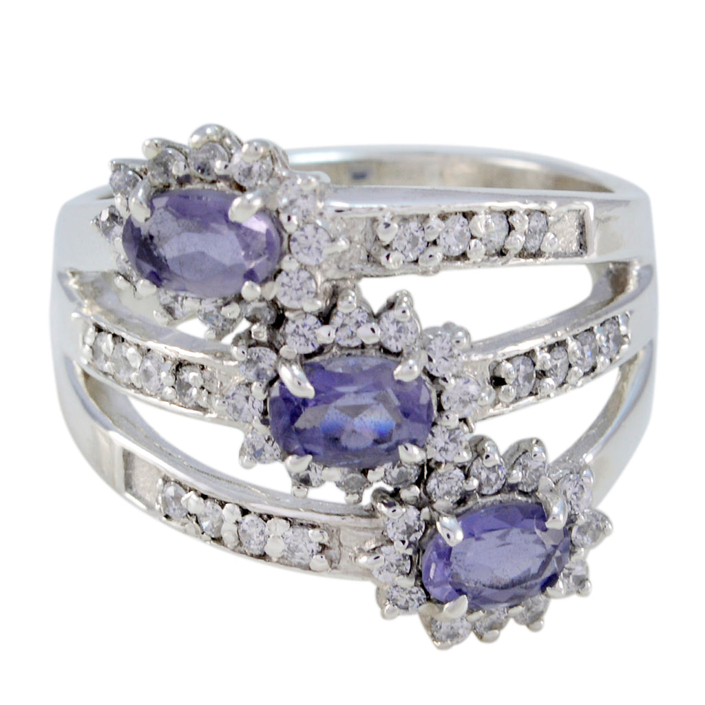 Tourmaline Trilogy African 925 Sterling Silver multicolor Gemstones Essential  Trendy Ring Jewellery