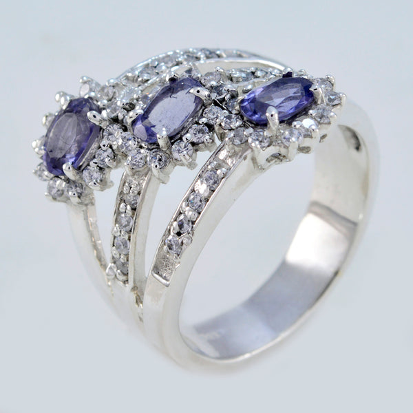 Tourmaline Trilogy African 925 Sterling Silver multicolor Gemstones Essential  Trendy Ring Jewellery