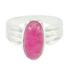 Indian Ruby Solitaire African Sterling Silver Red Gemstones Versatile Heritage Ring Jewelry