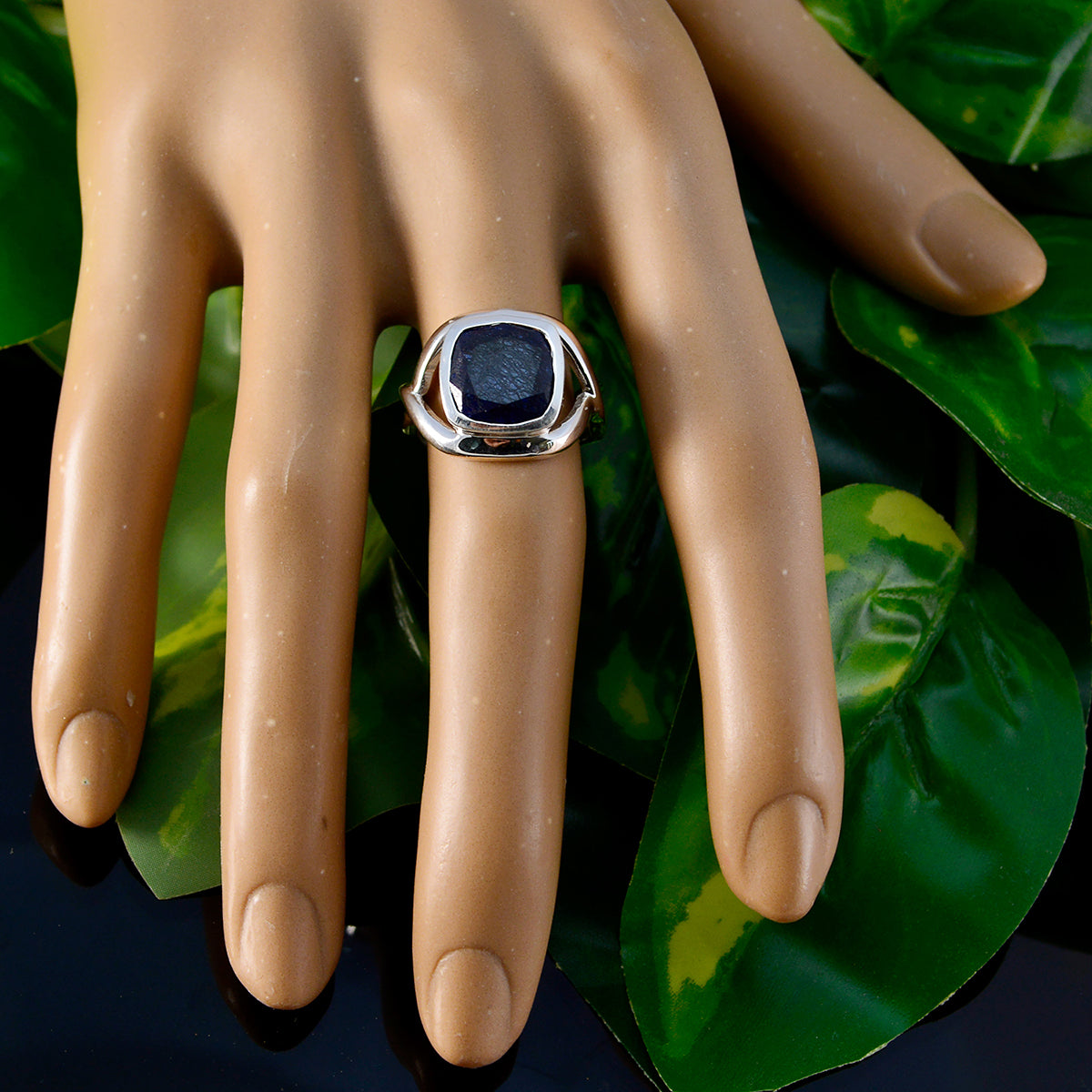 smoky quartz Solitaire Moroccan 92.5 Silver Brown Gemstone Classic Feminine Ring Jewellery