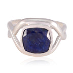 smoky quartz Solitaire Moroccan 92.5 Silver Brown Gemstone Classic Feminine Ring Jewellery