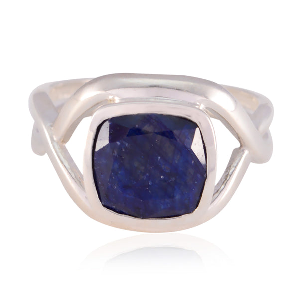 smoky quartz Solitaire Moroccan 92.5 Silver Brown Gemstone Classic Feminine Ring Jewellery