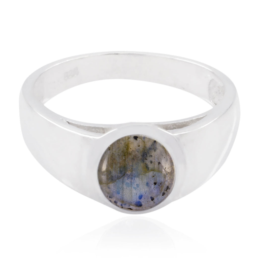 Citrine Solitaire French 925 Silver Yellow Gems Slim Graceful Ring Jewellery