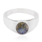 Citrine Solitaire French 925 Silver Yellow Gems Slim Graceful Ring Jewellery