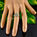 Labradorite Solitaire German Sterling Silver Gray Gemstones Minimal Boho Ring Jewellery