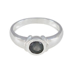 Labradorite Solitaire Moroccan 925 Silver Gray Gemstones Featherlight Contemporary Ring Jewellery