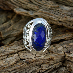 Aqua Chalcedony Solitaire Middle Eastern 92.5 Silver Green Gemstone Mid weight Filigree Ring Jewelry