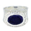 Lapis Lazuli Solitaire Egyptian 925 Silver Blue Gems Essential  engravings Ring Jewelry