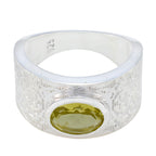 Lemon Quartz Solitaire French 92.5 Silver Yellow Gemstones Essential  Art Deco Ring Jewelry