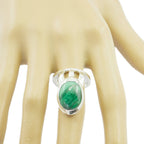 Malachite Solitaire African Sterling Silver Green Gemstones Essential  Signet Ring Jewellery