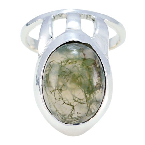 Rainbow Moonstone Solitaire Egyptian Sterling Silver White Gemstone Essential  Signet Ring Jewelry