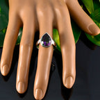 Mystic Quartz Solitaire Egyptian 92.5 Silver multicolor Gemstones Classic propsel Ring Jewellery
