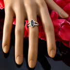 Mystic Quartz Solitaire Turkish Sterling Silver multicolor Gemstone Dainty Geometric Ring Jewellery