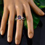 Mystic Quartz Solitaire French 92.5 Silver multicolor Gemstones Tiny Glamorous Ring Jewelry