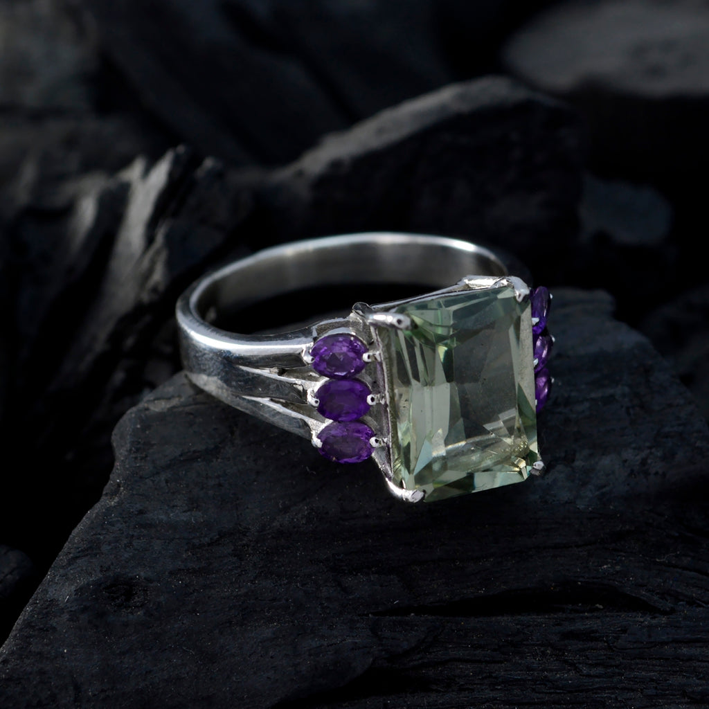 Multi Stone multiple French Sterling Silver multicolor Gems Essential  Cocktail Ring Jewelry