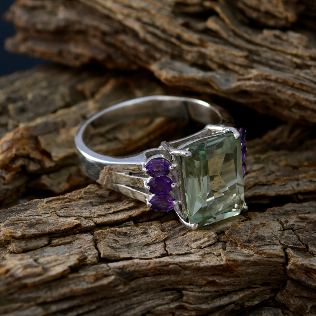 Multi Stone multiple French Sterling Silver multicolor Gems Essential  Cocktail Ring Jewelry