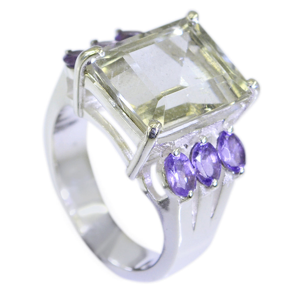 Multi Stone multiple French Sterling Silver multicolor Gems Essential  Cocktail Ring Jewelry
