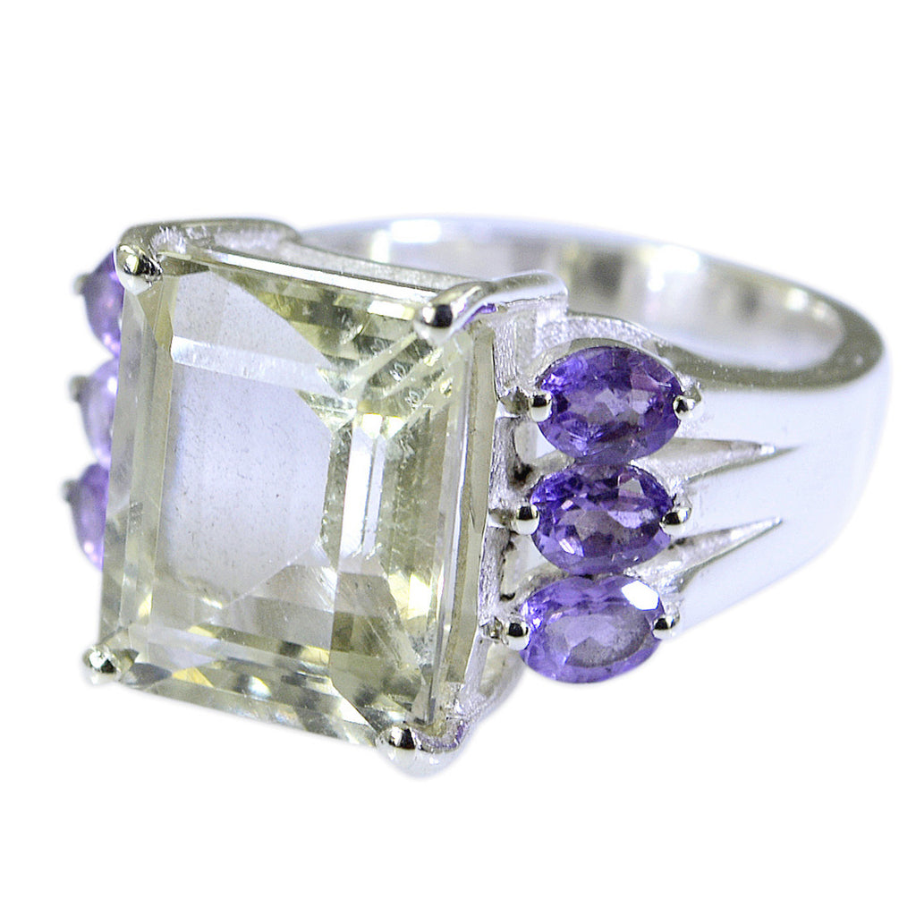 Multi Stone multiple French Sterling Silver multicolor Gems Essential  Cocktail Ring Jewelry