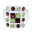 Multi Stone multiple Italian 925 Silver multicolor Gemstone Statement Cocktail Ring Jewelry