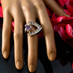 Multi Stone Halo French Sterling Silver multicolor Gemstone Statement Cocktail Ring Jewellery