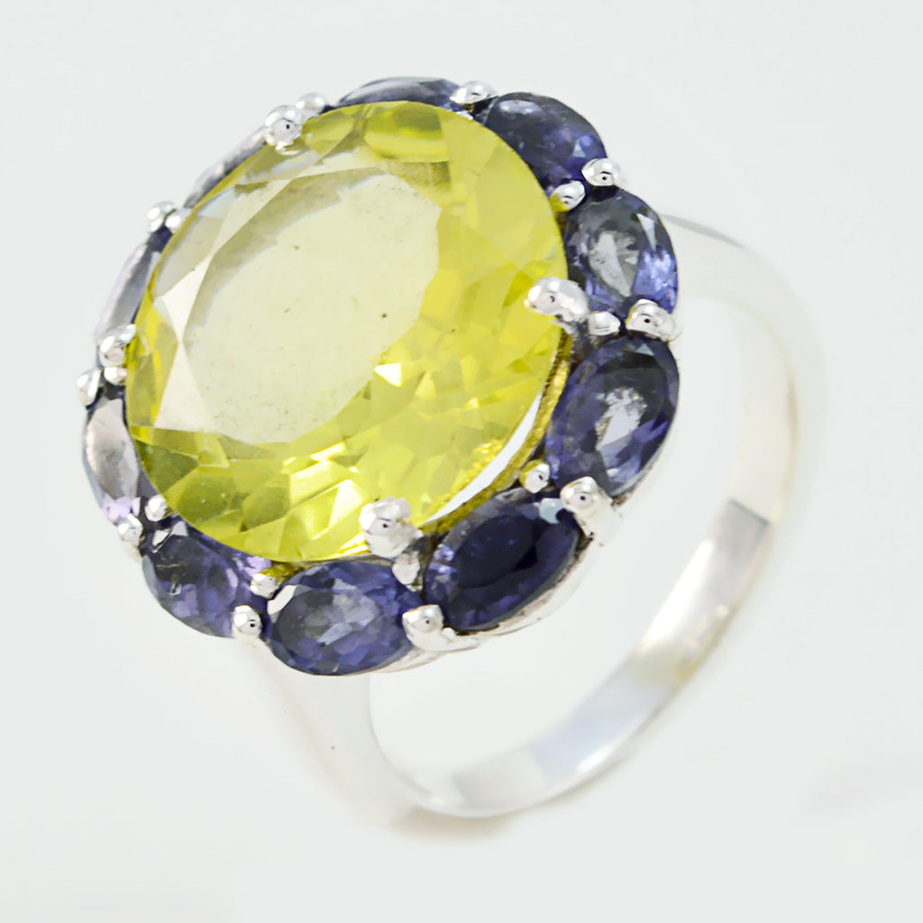 Multi Stone multiple Russian 92.5 Silver multicolor Gemstone Eye catching Cocktail Ring Jewellery