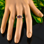 Multi Stone Penta Korean 925 Sterling Silver multicolor Gems Whisper thin Glamorous Ring Jewelry