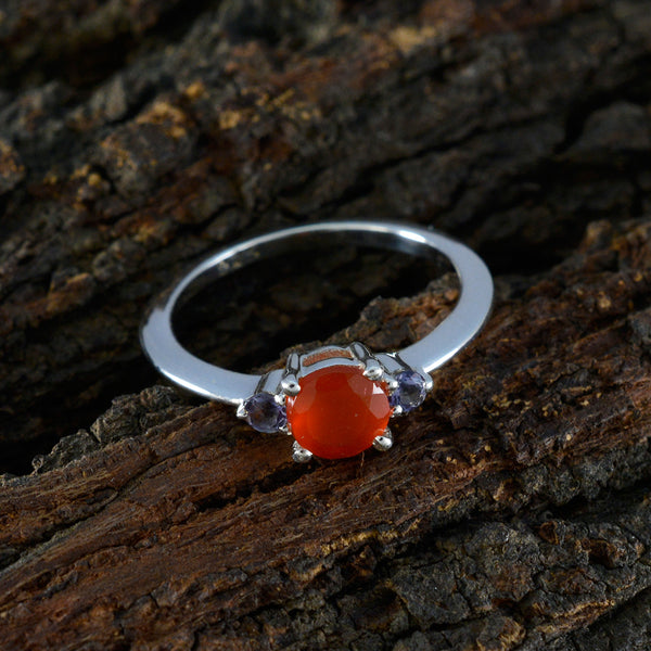 Multi Stone Trilogy Turkish Silver multicolor Gemstone Elegant  Fairytale Ring Jewelry