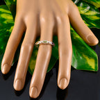 Multi Stone quarter Turkish Silver multicolor Gems Dainty Trendy Band Jewelry