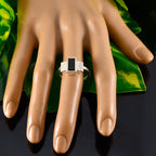 Multi Stone Trilogy Russian 925 Silver multicolor Gems Featherlight Feminine Ring Jewellery