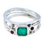 Multi Stone Penta Russian 92.5 Silver multicolor Gemstone Minimal Artisan Ring Jewellery